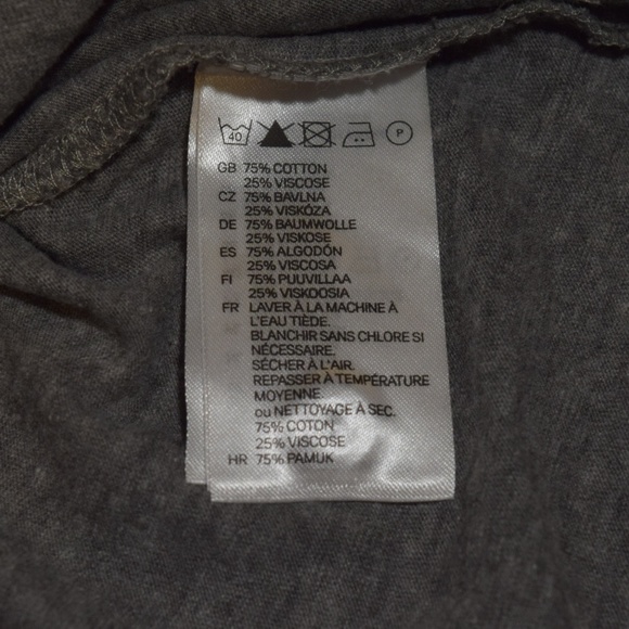 H&M Gray Longsleve Shirt - Picture 4 of 5